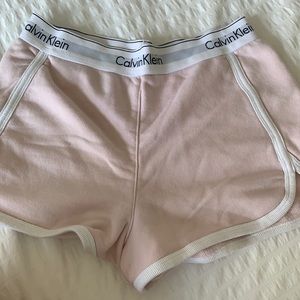 CalvinKlein, Size Small, Pink Comfy Shorts